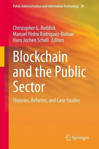 Blockchain and the Public Sector cover