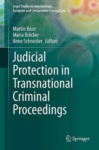 Judicial Protection in Transnational Criminal Proceedings cover