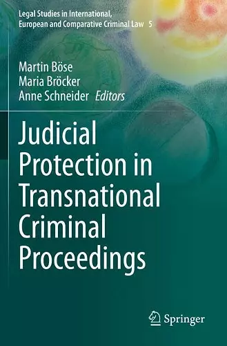 Judicial Protection in Transnational Criminal Proceedings cover