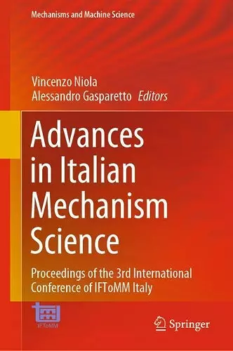 Advances in Italian Mechanism Science cover