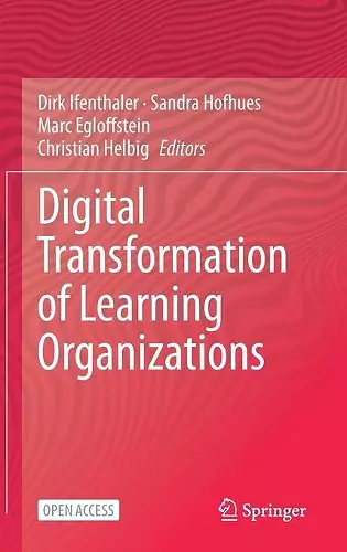 Digital Transformation of Learning Organizations cover