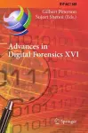 Advances in Digital Forensics XVI cover