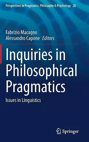 Inquiries in Philosophical Pragmatics cover