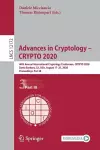 Advances in Cryptology – CRYPTO 2020 cover