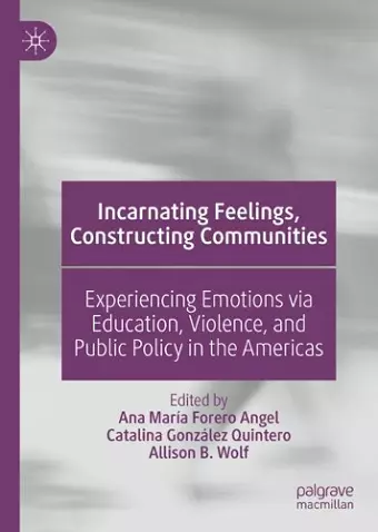 Incarnating Feelings, Constructing Communities cover