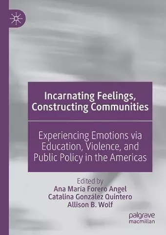 Incarnating Feelings, Constructing Communities cover