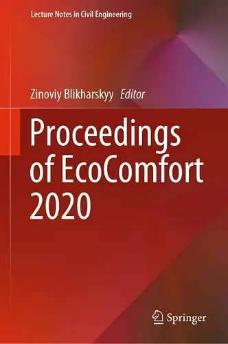 Proceedings of EcoComfort 2020 cover