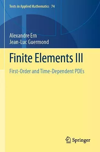 Finite Elements III cover