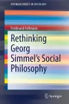 Rethinking Georg Simmel's Social Philosophy cover