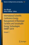International Scientific Conference Energy Management of Municipal Facilities and Sustainable Energy Technologies EMMFT 2019 cover