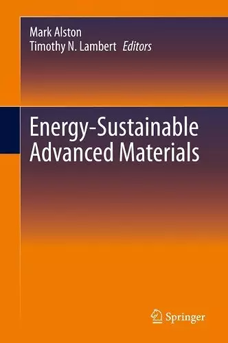 Energy-Sustainable Advanced Materials cover