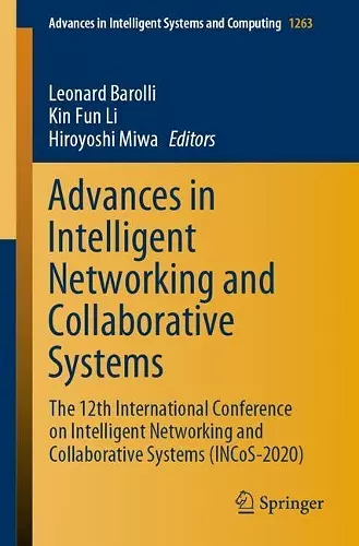 Advances in Intelligent Networking and Collaborative Systems cover