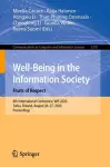 Well-Being in the Information Society. Fruits of Respect cover