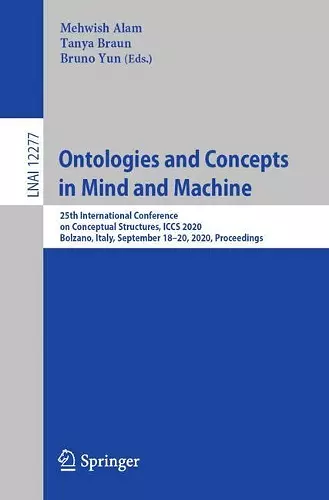 Ontologies and Concepts in Mind and Machine cover