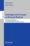 Ontologies and Concepts in Mind and Machine cover