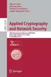 Applied Cryptography and Network Security cover