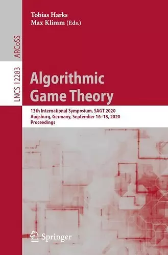 Algorithmic Game Theory cover