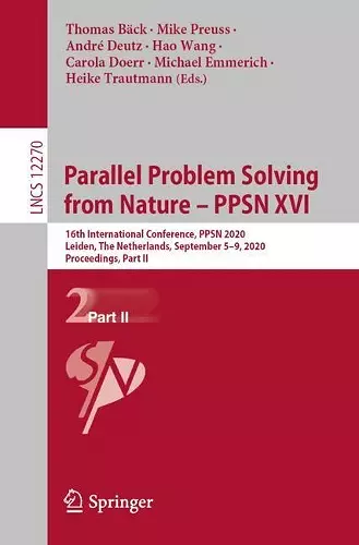 Parallel Problem Solving from Nature – PPSN XVI cover