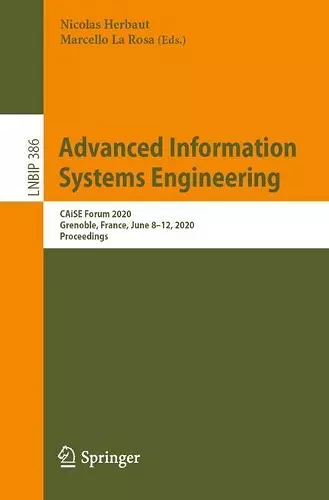 Advanced Information Systems Engineering cover