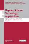 Haptics: Science, Technology, Applications cover