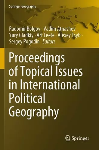 Proceedings of Topical Issues in International Political Geography cover