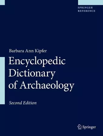 Encyclopedic Dictionary of Archaeology cover