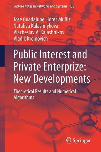 Public Interest and Private Enterprize: New Developments cover