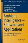 Ambient Intelligence – Software and Applications cover