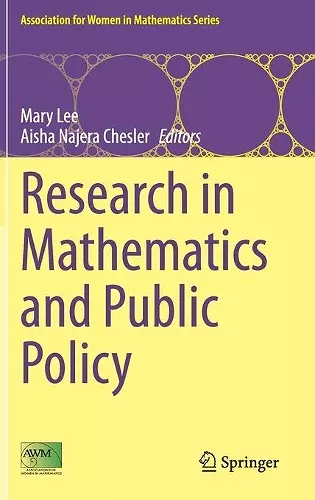 Research in Mathematics and Public Policy cover