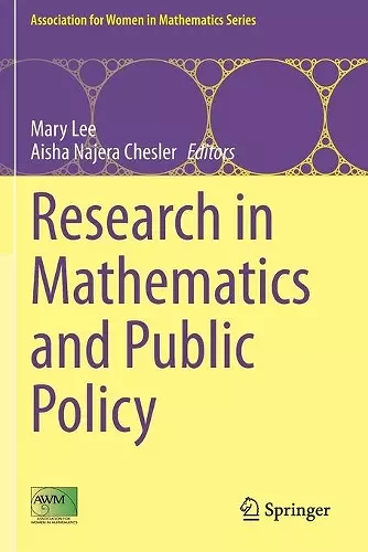 Research in Mathematics and Public Policy cover