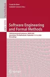 Software Engineering and Formal Methods cover