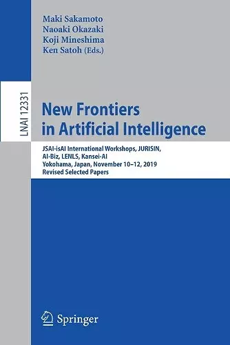 New Frontiers in Artificial Intelligence cover