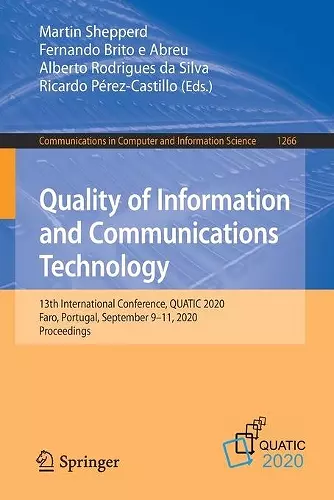 Quality of Information and Communications Technology cover