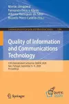 Quality of Information and Communications Technology cover