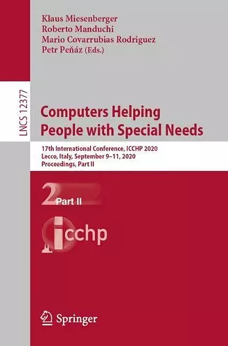 Computers Helping People with Special Needs cover