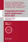 Computational Science and Its Applications – ICCSA 2020 cover