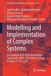 Modelling and Implementation of Complex Systems cover
