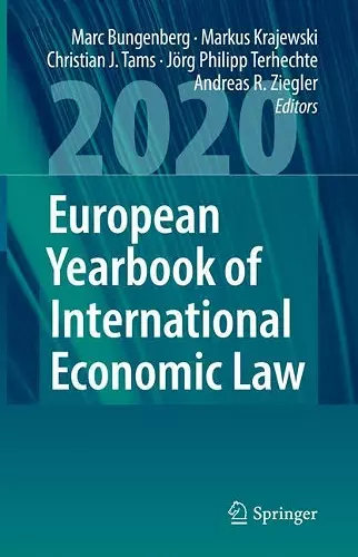 European Yearbook of International Economic Law 2020 cover