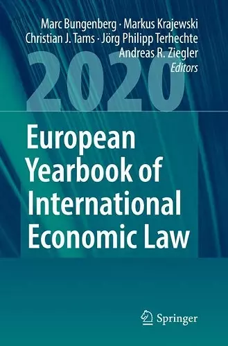 European Yearbook of International Economic Law 2020 cover