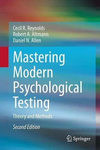 Mastering Modern Psychological Testing cover