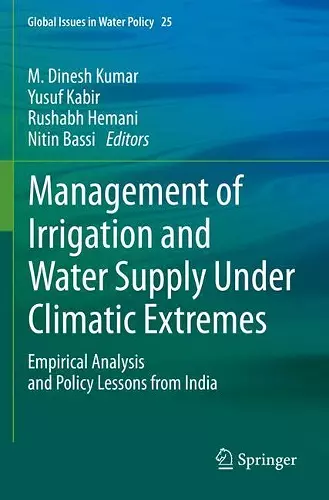 Management of Irrigation and Water Supply Under Climatic Extremes cover