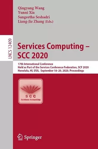 Services Computing – SCC 2020 cover