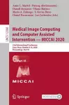 Medical Image Computing and Computer Assisted Intervention – MICCAI 2020 cover