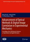 Advancement of Optical Methods & Digital Image Correlation in Experimental Mechanics cover