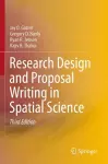 Research Design and Proposal Writing in Spatial Science cover