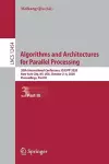 Algorithms and Architectures for Parallel Processing cover