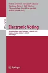 Electronic Voting cover