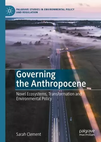 Governing the Anthropocene cover