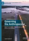 Governing the Anthropocene cover