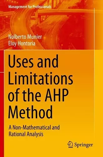 Uses and Limitations of the AHP Method cover